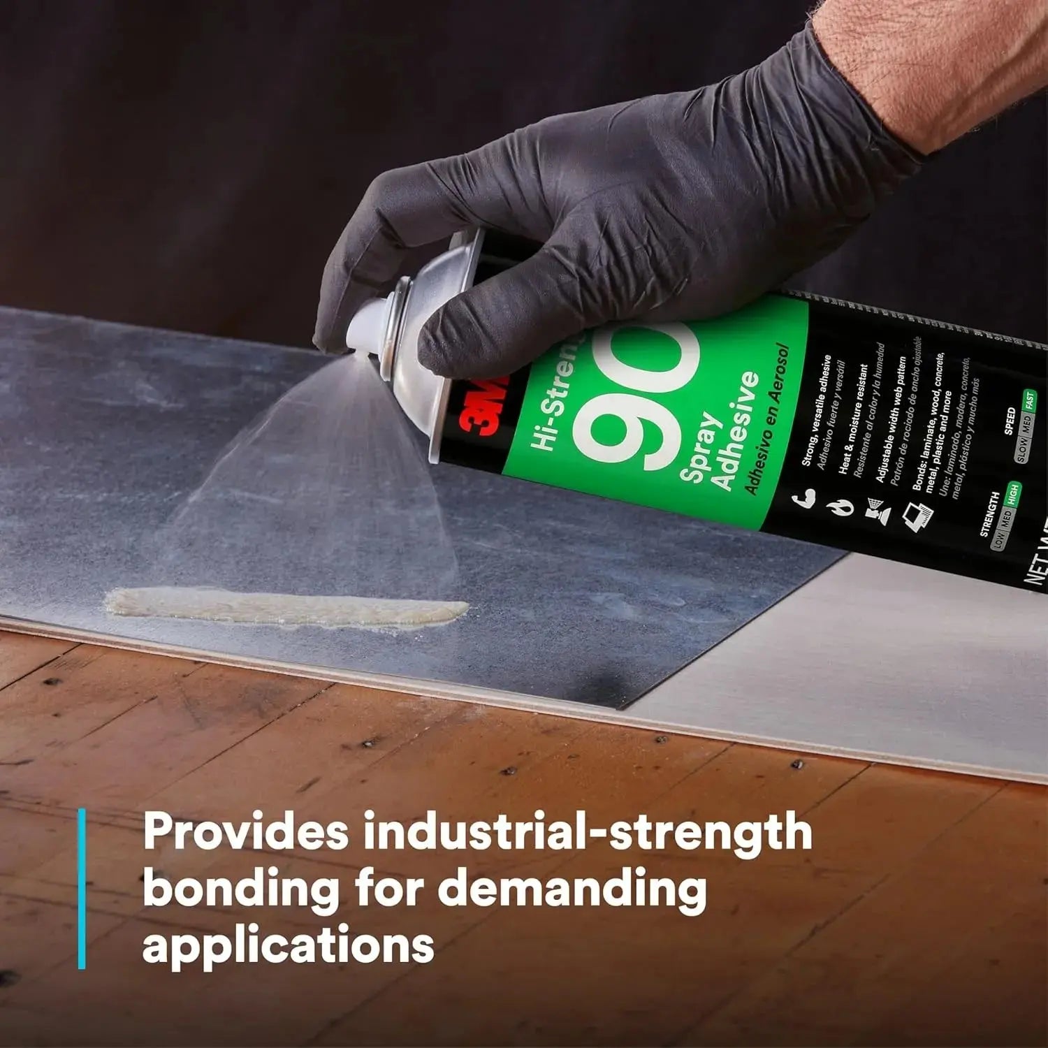 3M Hi-Strength Spray Adhesive 90 - BoatFloorings