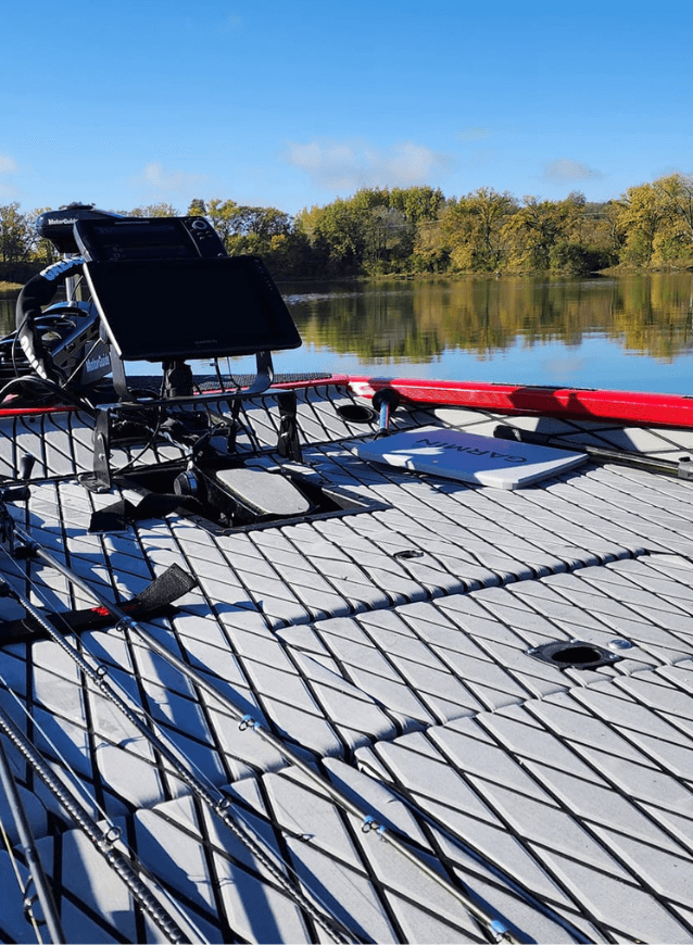 Closed-cell EVA marine flooring resists mildew, UV, and salt damage