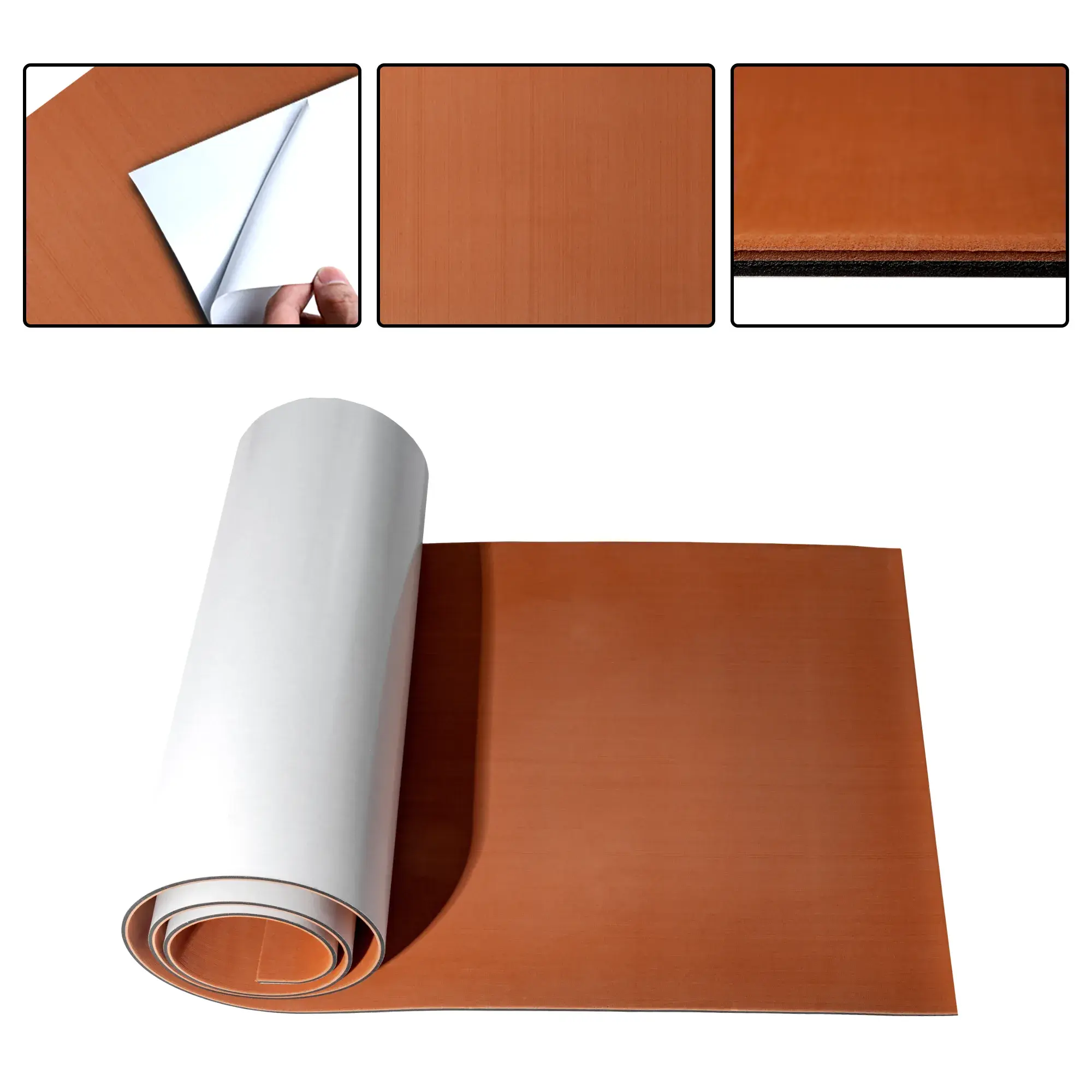 EVA Foam Boat Floor Pad – Waterproof, Non-Slip #color_sr-brown