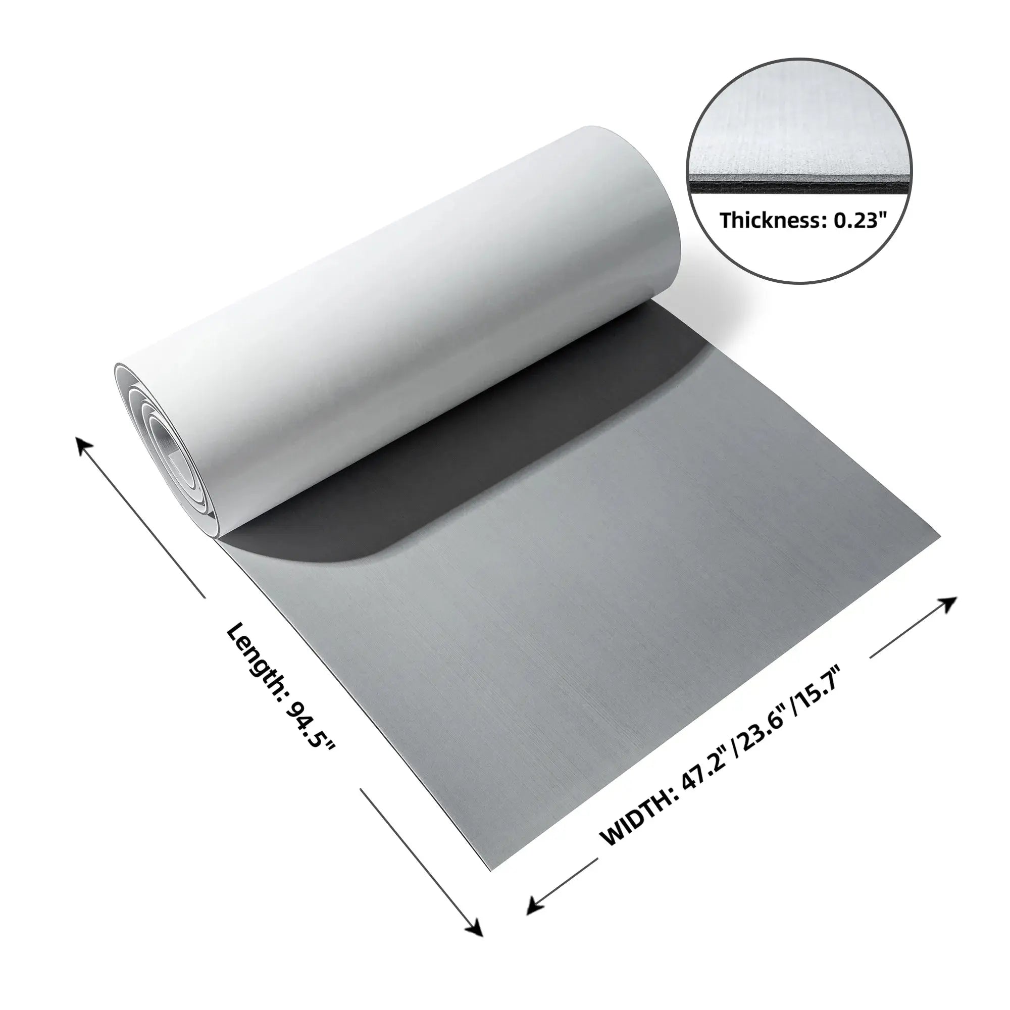Waterproof EVA Sheet for Boat Flooring – Gray #color_sr-gray
