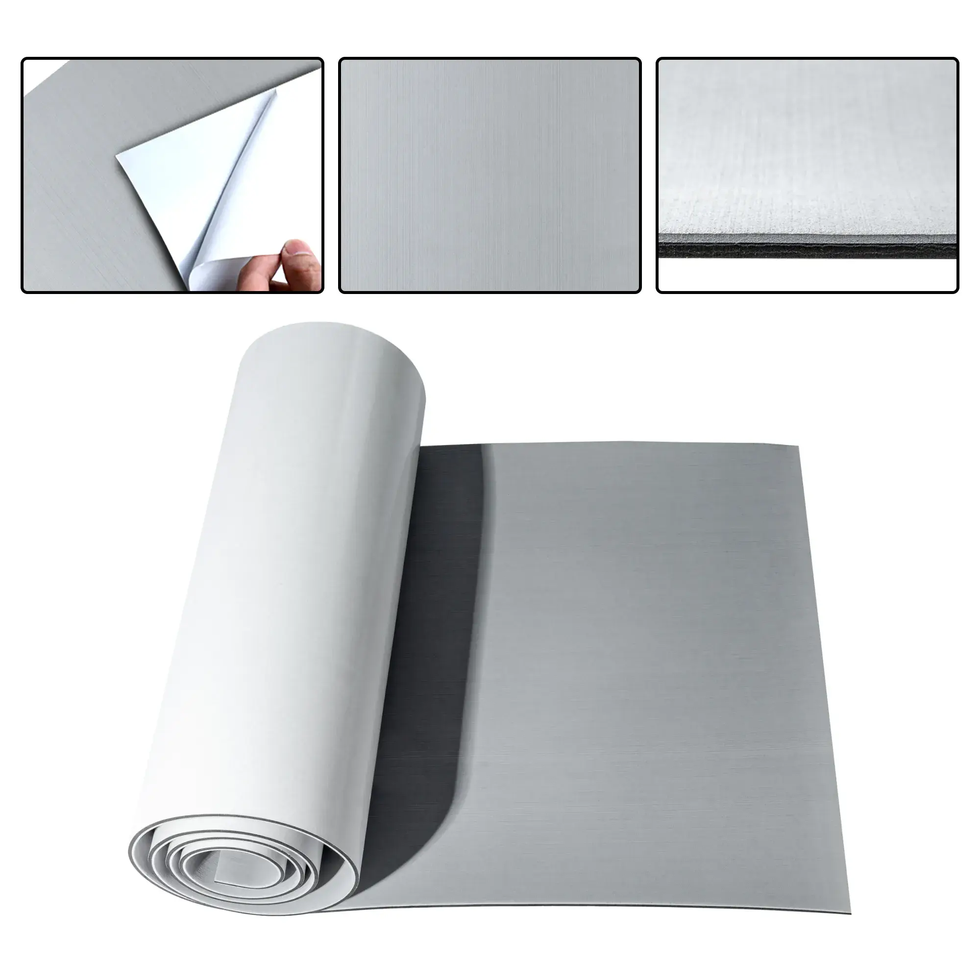 EVA Closed-Cell Foam Pad – Solid Gray Finish #color_sr-gray