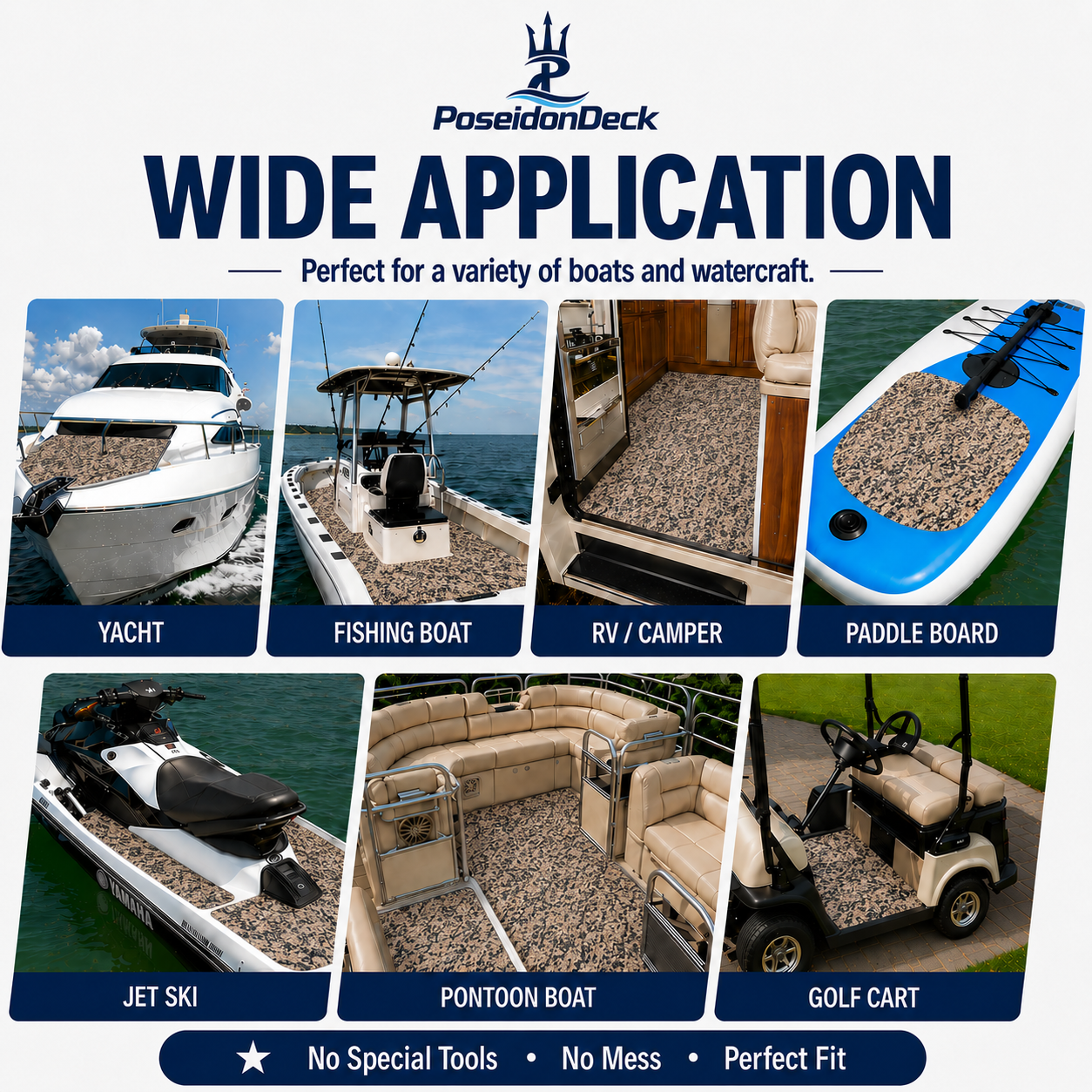 Beach camo EVA foam boat flooring for yacht fishing boat pontoon and marine flooring