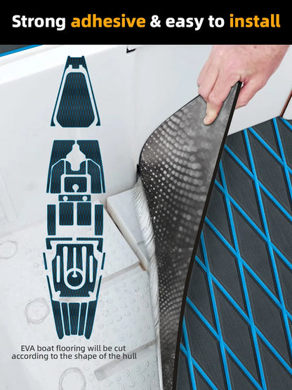 High-quality EVA Foam Boat Flooring Anti-UV 3000H Non-slip Sea Deck