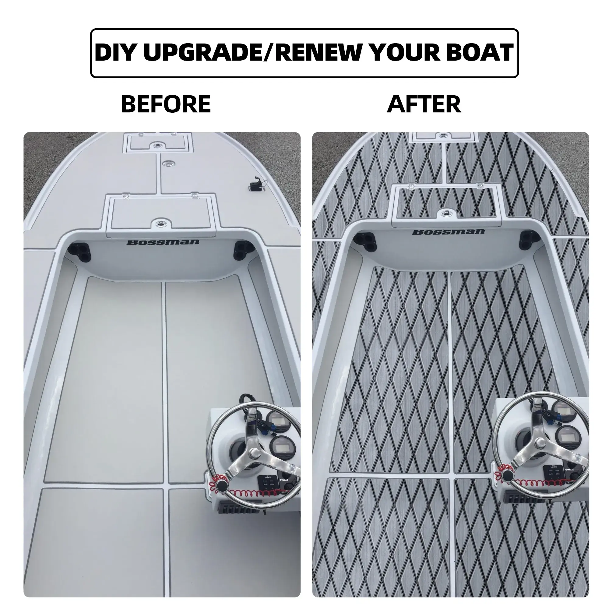 flooring for a pontoon boat 