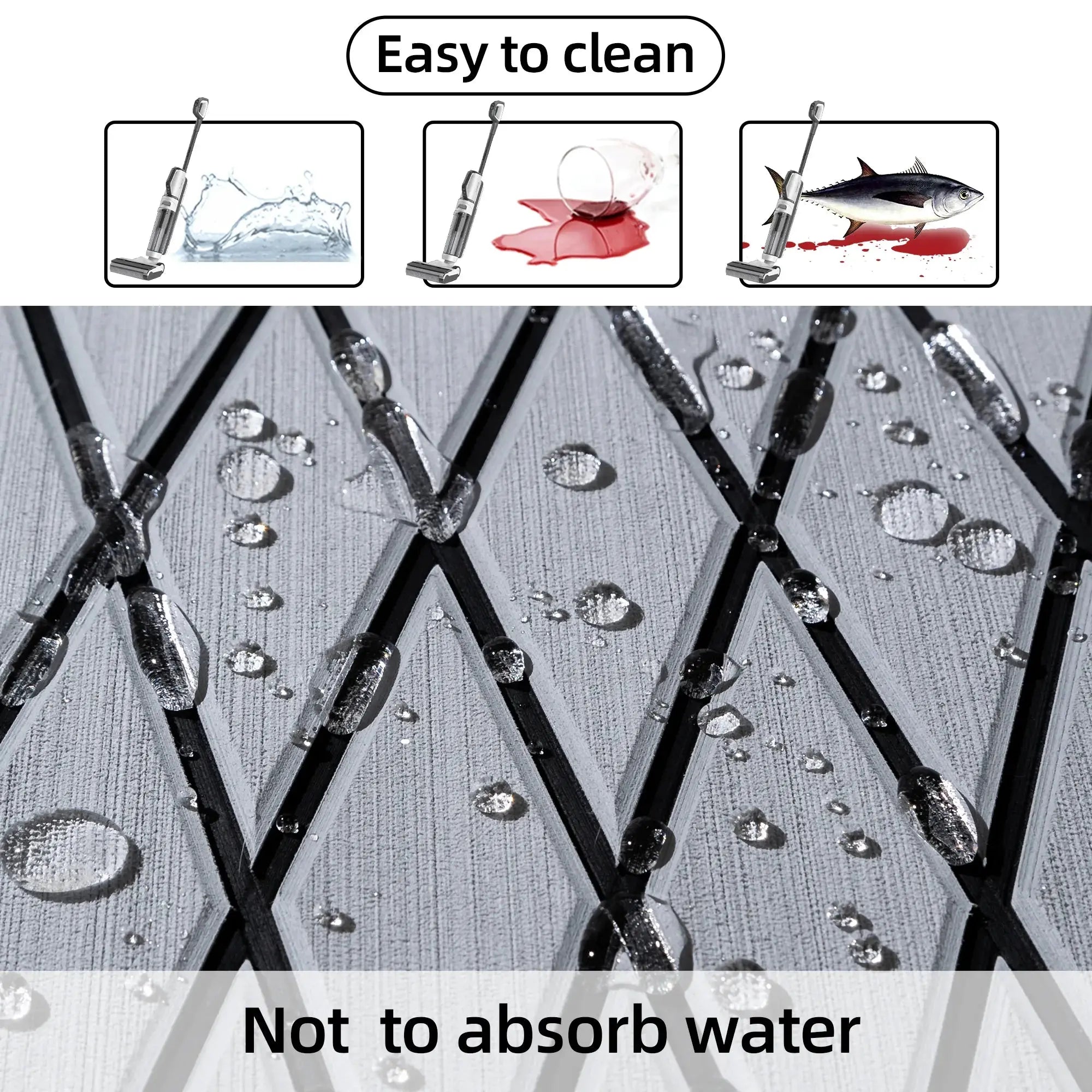 diy eva boat flooring kit with 3m backing 