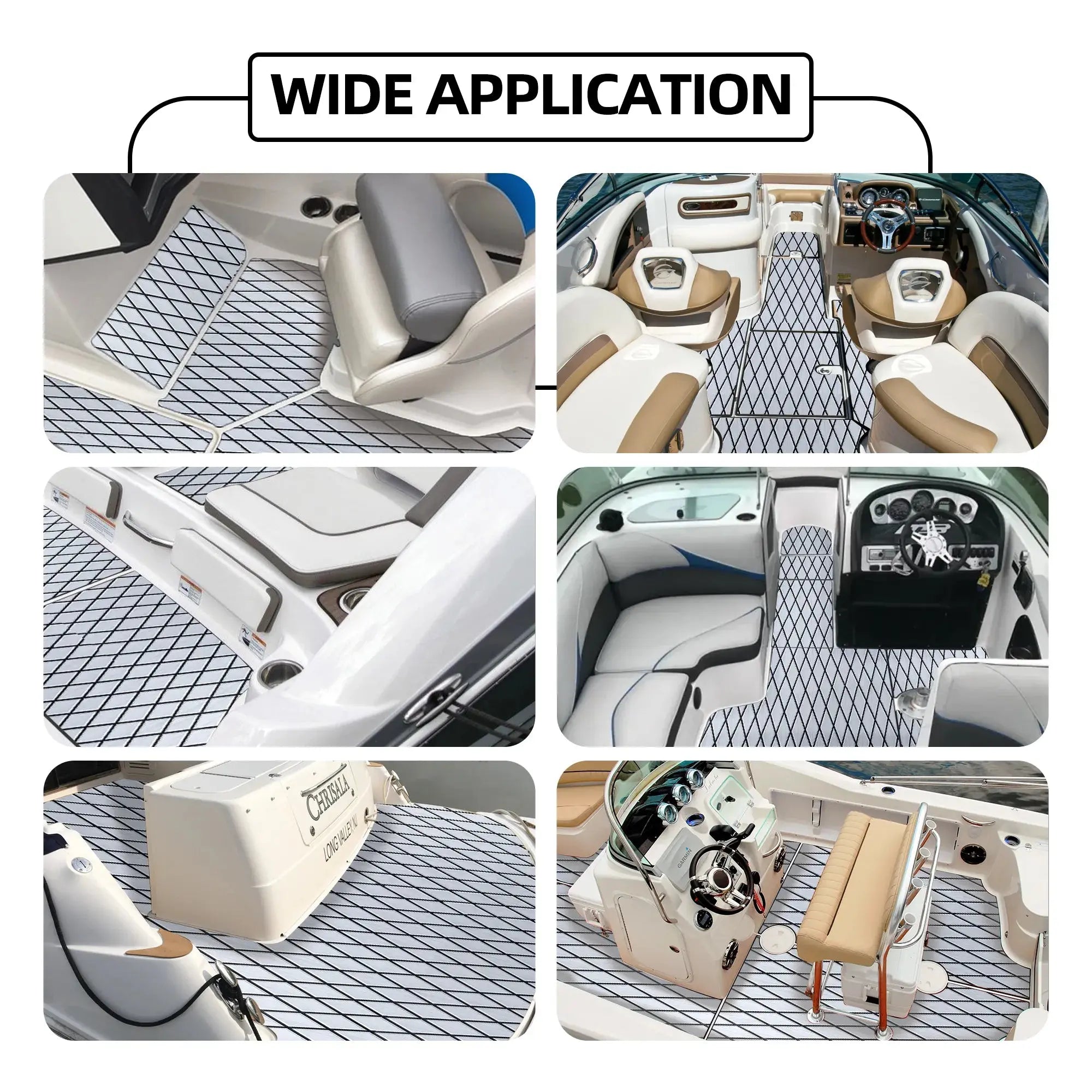 anti-slip foam deck cover for aluminum jon boat 