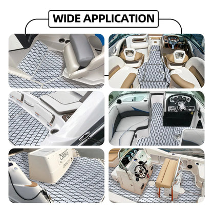 anti-slip foam deck cover for aluminum jon boat 