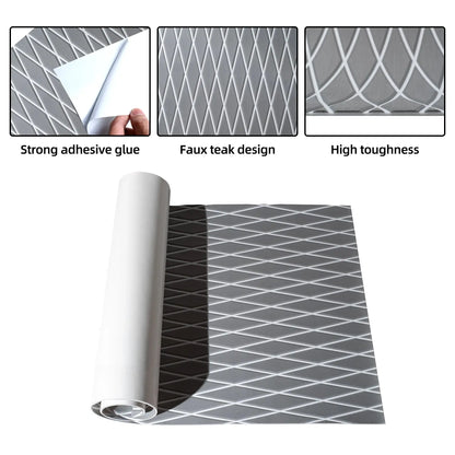 Waterproof EVA Foam Decking for Bass Boats – Diamond Cut 