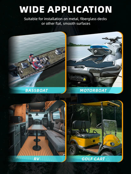 Non Skid Boat Foam Decking Anti-UV 3000H Sea Deck for Boats