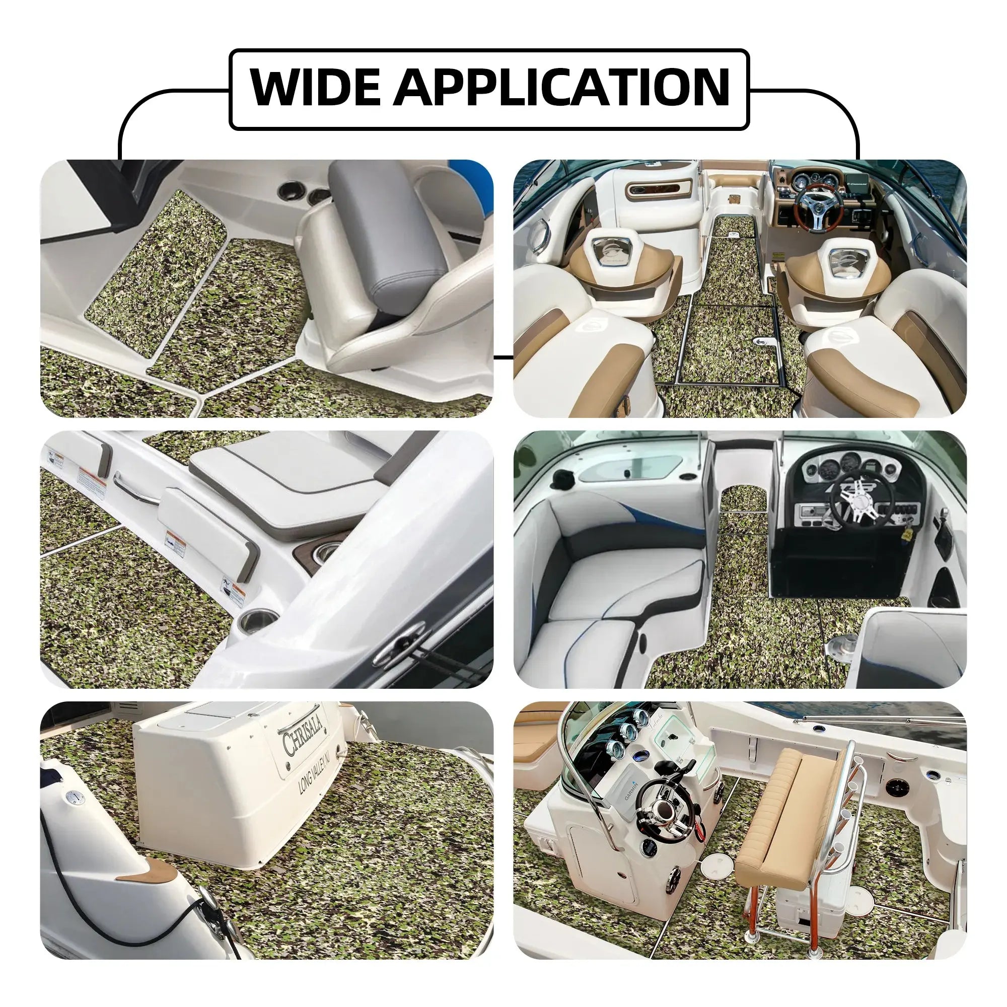 Military Inspired EVA Foam Mat for Boat Decks 