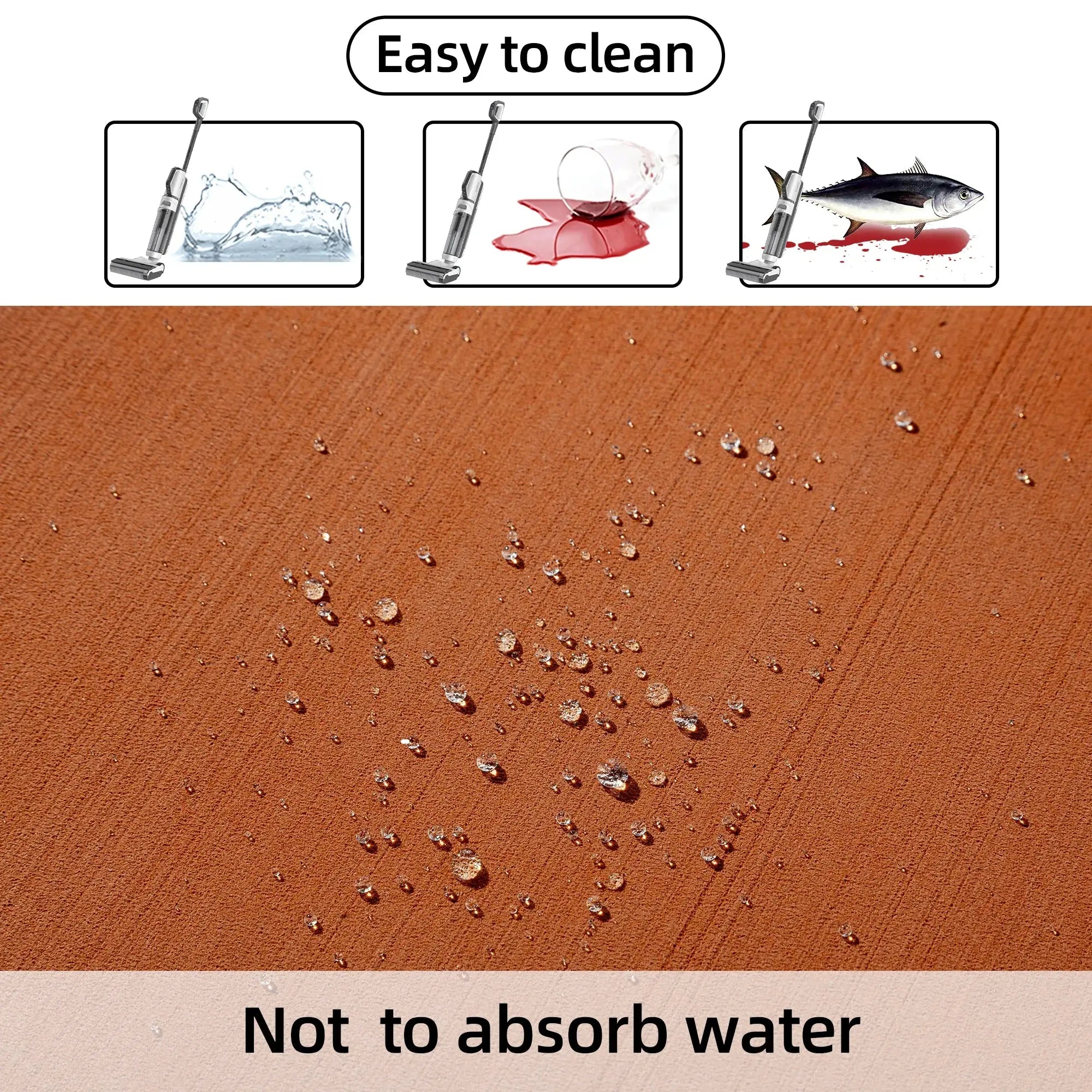 EVA Boat Floor Mat – Solid Brown Texture 