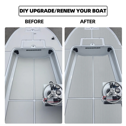 Gray EVA Foam Mat with Marine Grade Adhesive 