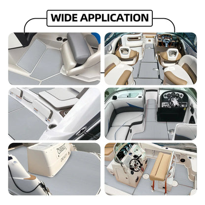 EVA Floor Covering for Aluminum Boat – Solid Gray 