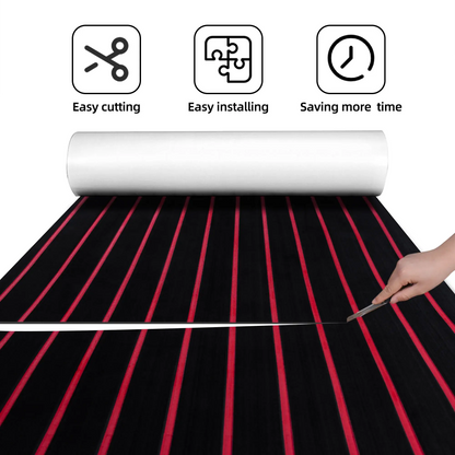 Red Striped EVA Marine Sheet for Fishing Boats 