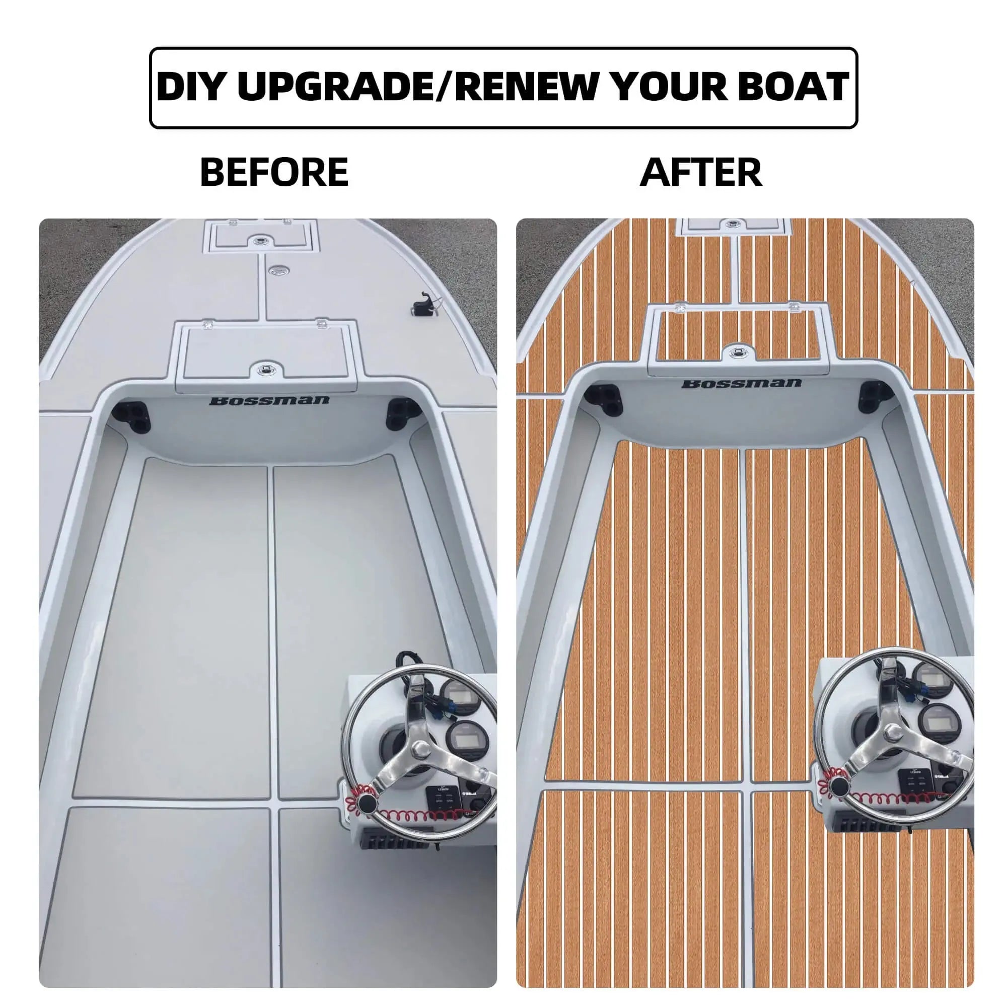 UV Resistant Waterproof EVA Foam Marine Flooring 