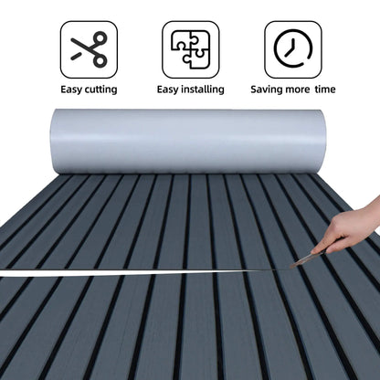 Non-Slip Black EVA Decking Pad – DIY Install 