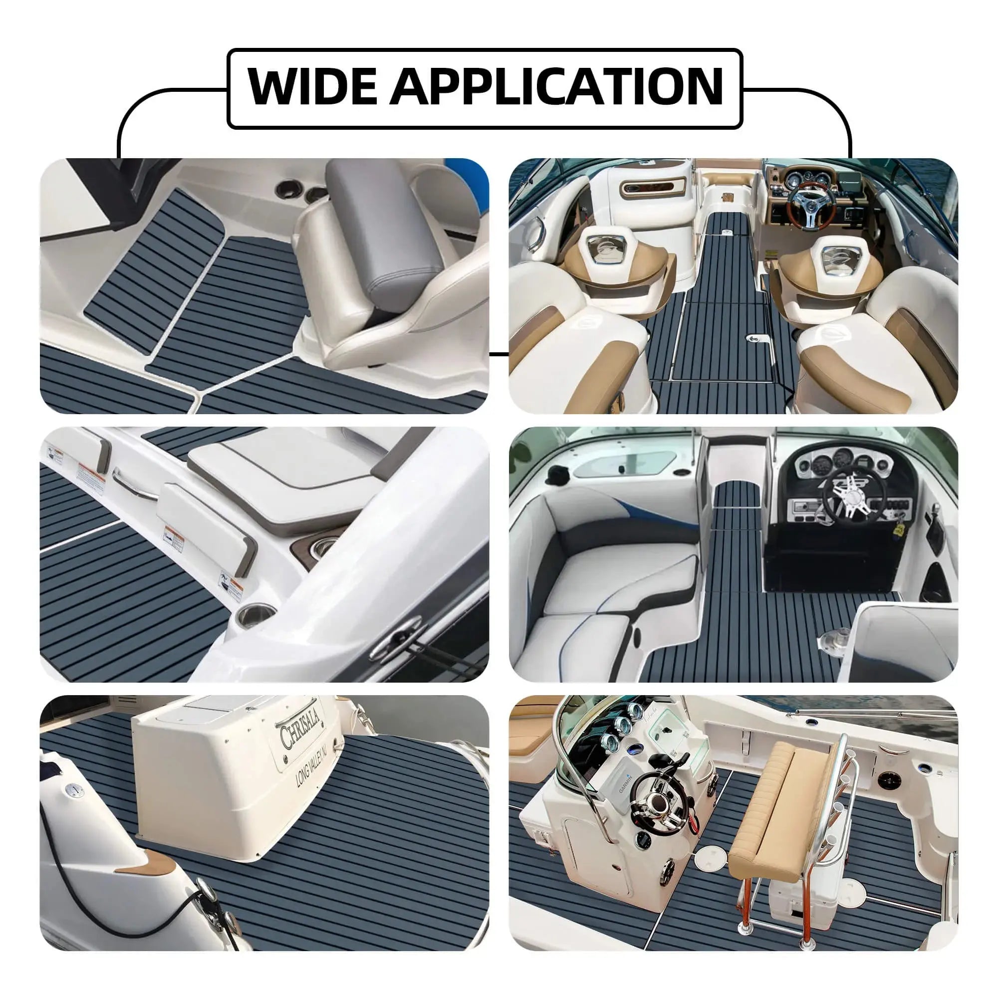 3M Adhesive EVA Boat Mat – Black Color Variant 