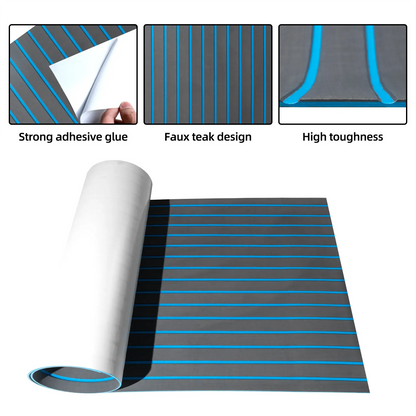 EVA Boat Mat for Bass Boat Deck Replacement – 240x117cm 