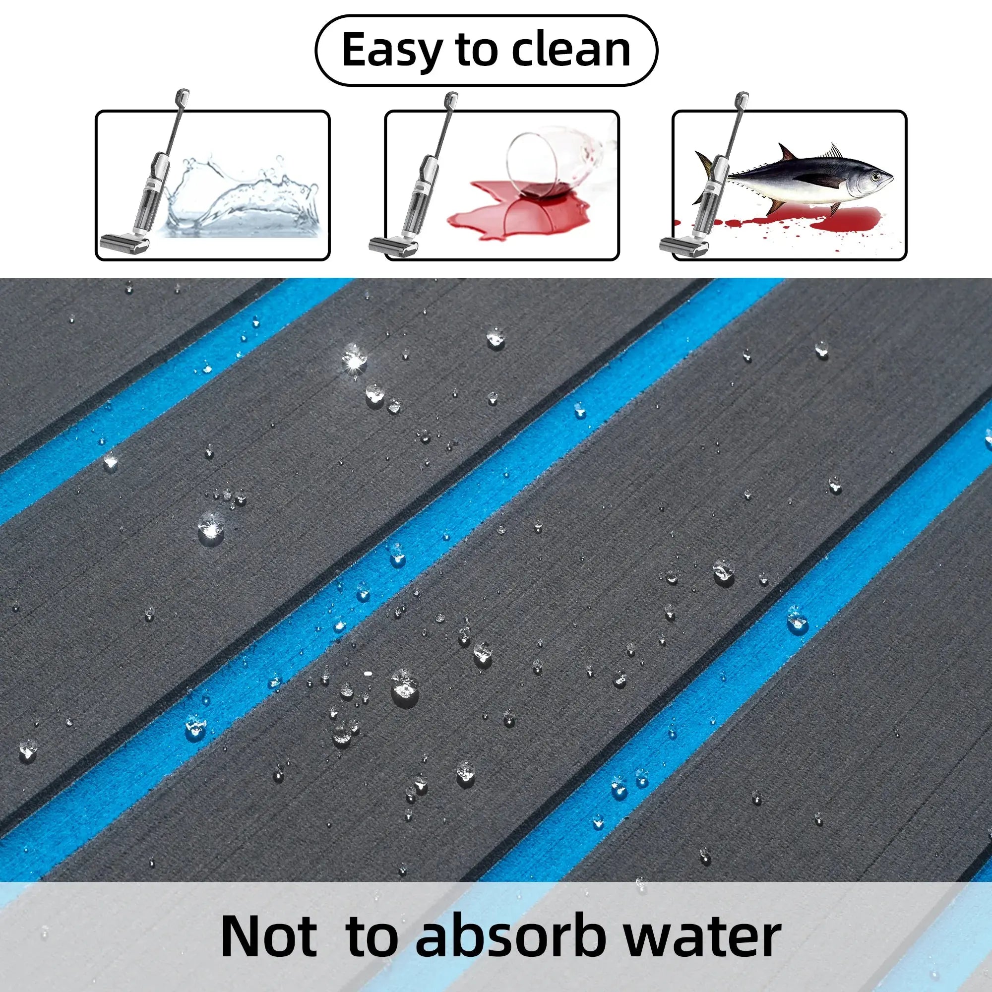 Waterproof Non-Slip EVA Foam for Fishing Boats and Skiffs 