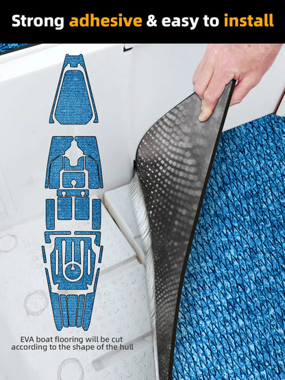 Non Skid Boat Foam Decking Anti-UV 3000H Sea Deck for Boats