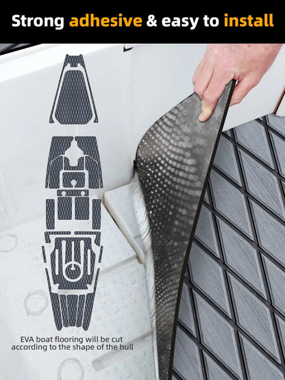 High-quality EVA Foam Boat Flooring Anti-UV 3000H Non-slip Sea Deck