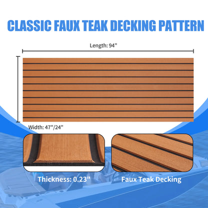 EVA Foam Boat Flooring Stripe – Durable Non-Slip Anti-UV Boat Decking