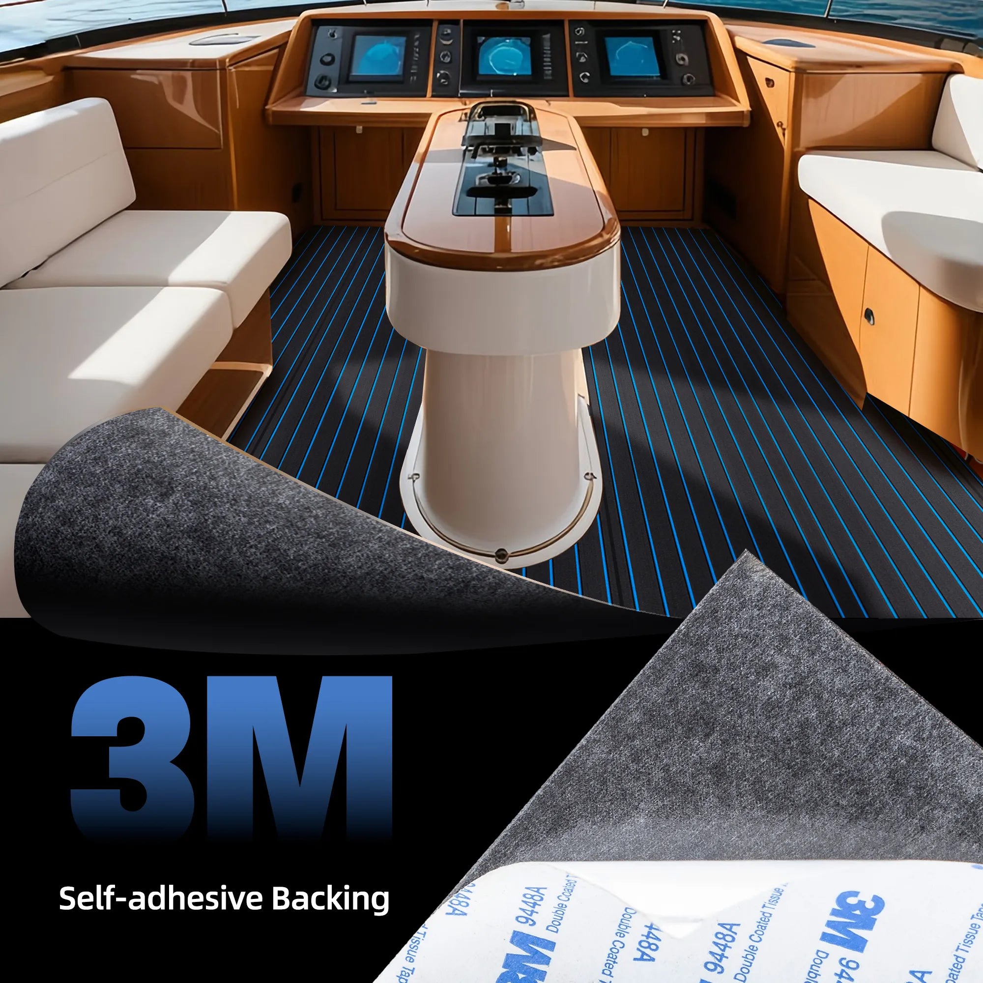 EVA Foam Boat Flooring Stripe – Durable Non-Slip Anti-UV Boat Decking