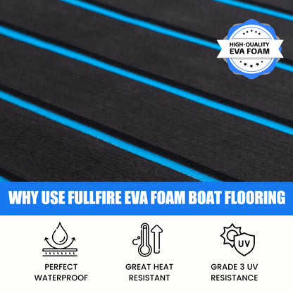 EVA Foam Boat Flooring Stripe – Durable Non-Slip Anti-UV Boat Decking
