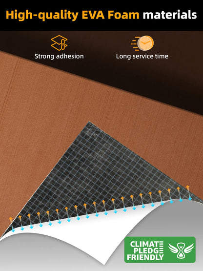 EVA Foam Decking Faux Teak Anti-UV Marine Mat  for Motorboat RV Yacht