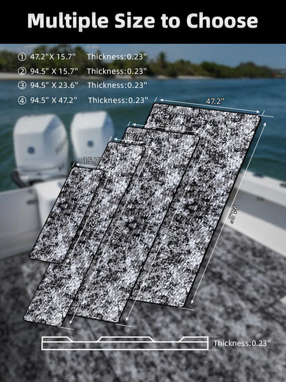 Non Skid Boat Foam Decking Anti-UV 3000H Sea Deck for Boats
