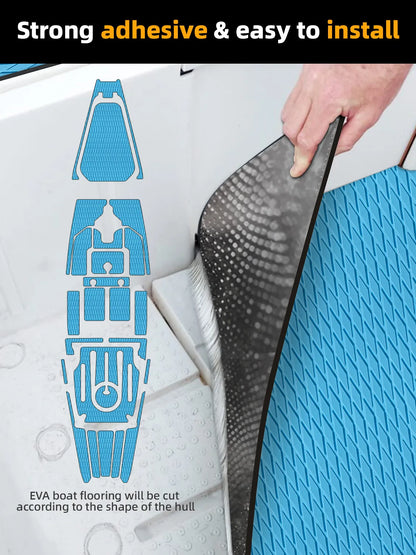 Non Skid Boat Foam Decking Anti-UV 3000H Sea Deck for Boats
