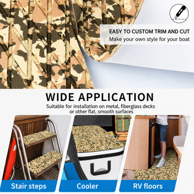 Camo Diamond EVA Foam Boat Flooring