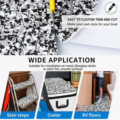 Camo Diamond EVA Foam Boat Flooring