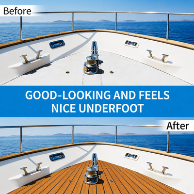 Classic Faux Teak EVA Foam Boat Flooring