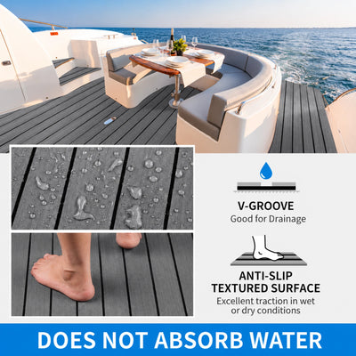 Classic Faux Teak EVA Foam Boat Flooring