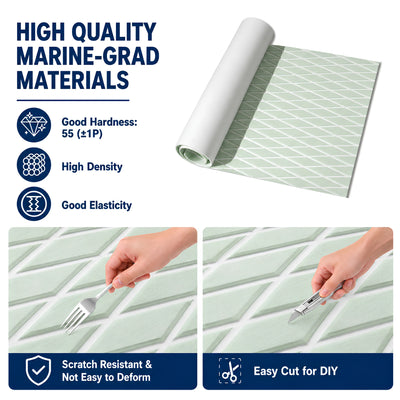 PoseidonDeck Diamond EVA Foam Boat Flooring