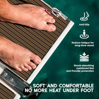 Non-Slip EVA Flooring for Bass and Jon Boats 