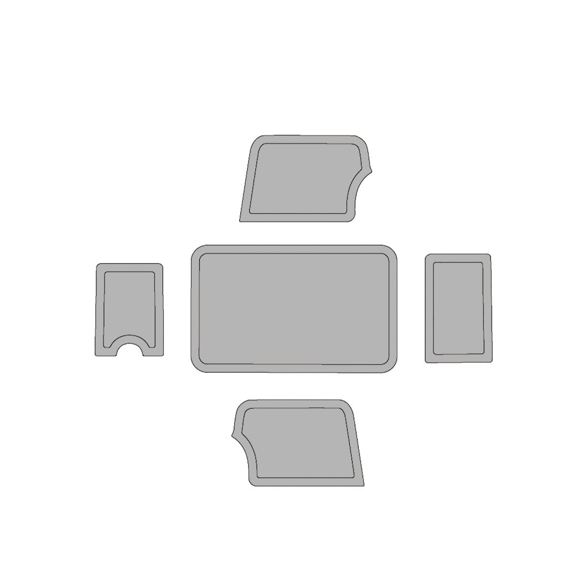 YETI Tundra Haul Cooler Pad EVA Foam Non-Slip Cooler Traction Pad